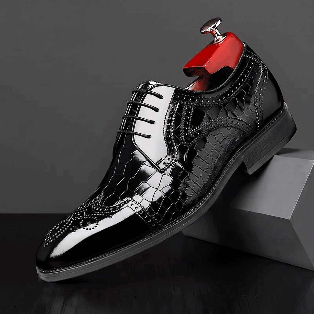 Bellucci Croc Oxfords - Santovi