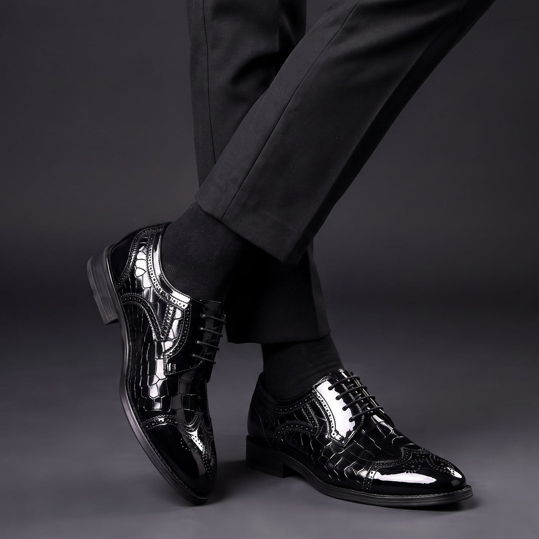Bellucci Croc Oxfords