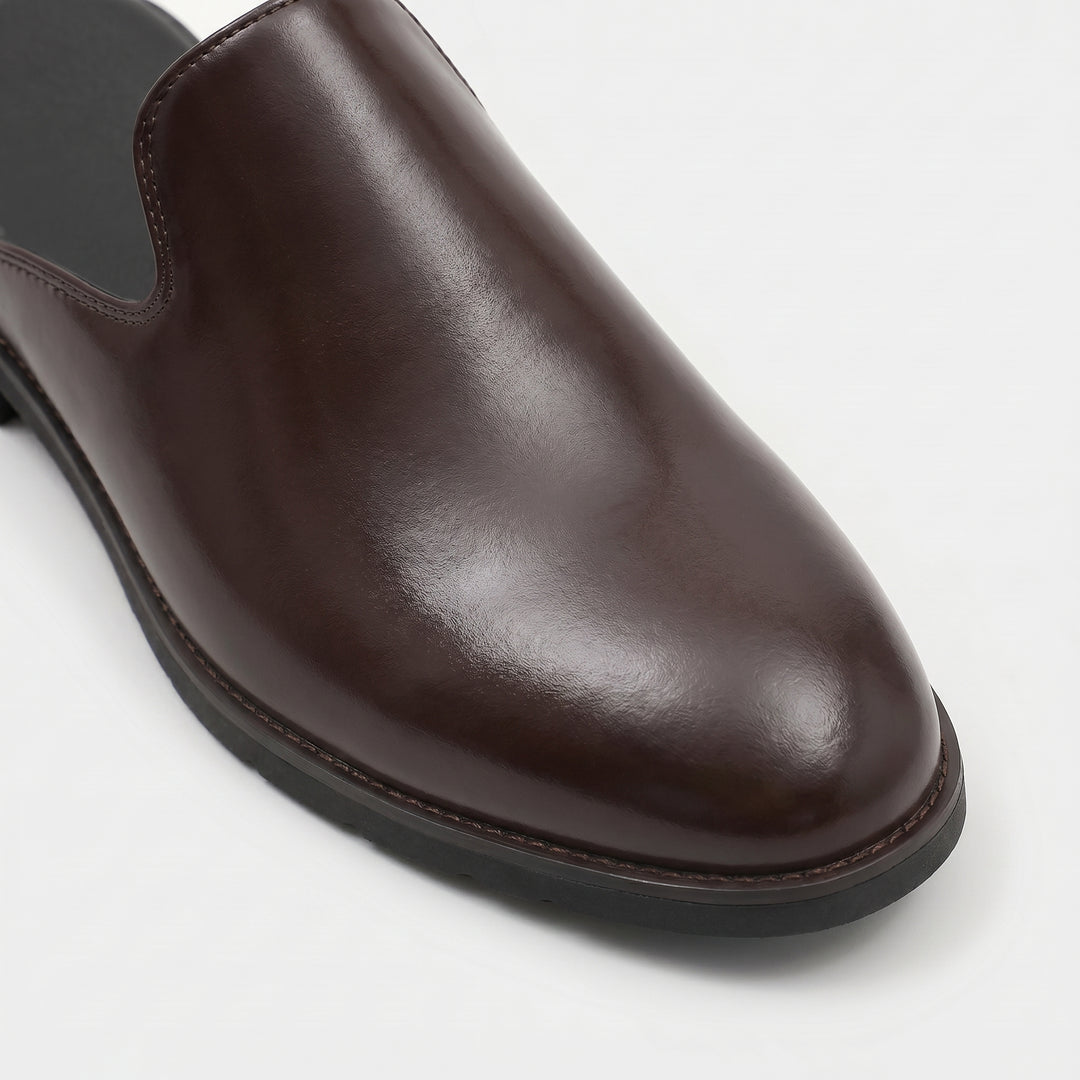 Renzo Patent Leather Mules