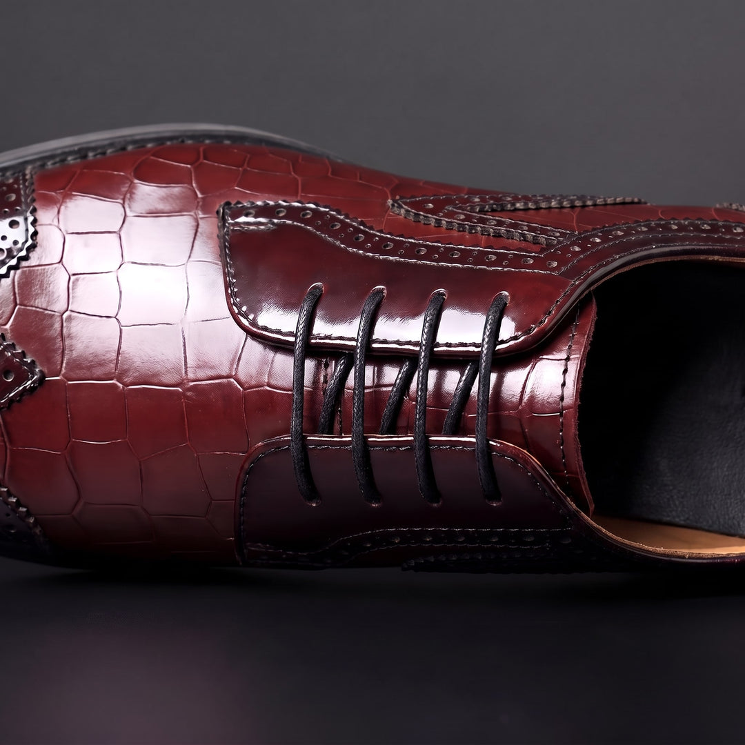 Bellucci Croc Oxfords