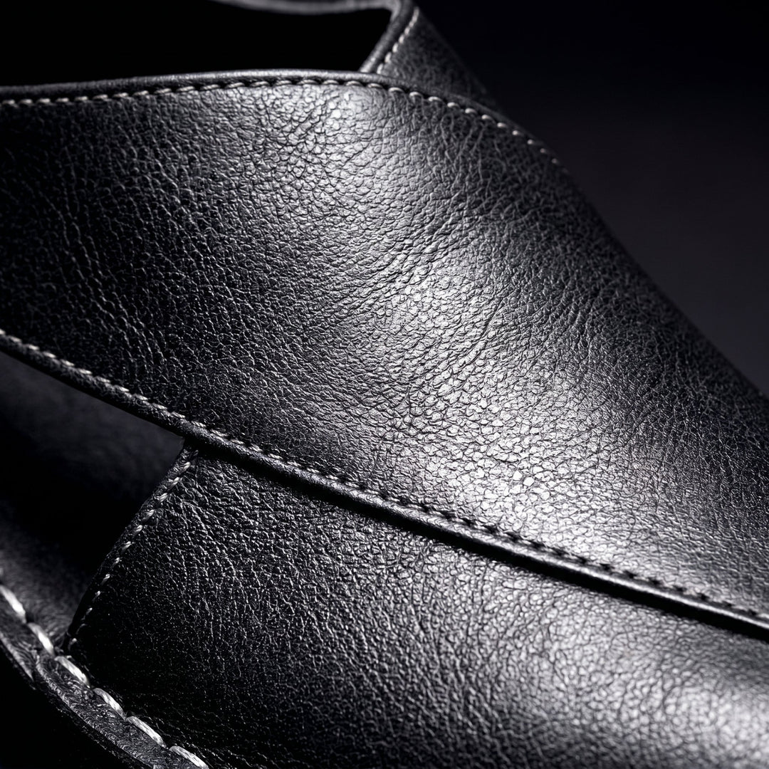 Fabio Leather Mules