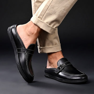 Elio Buckle Mules - Santovi