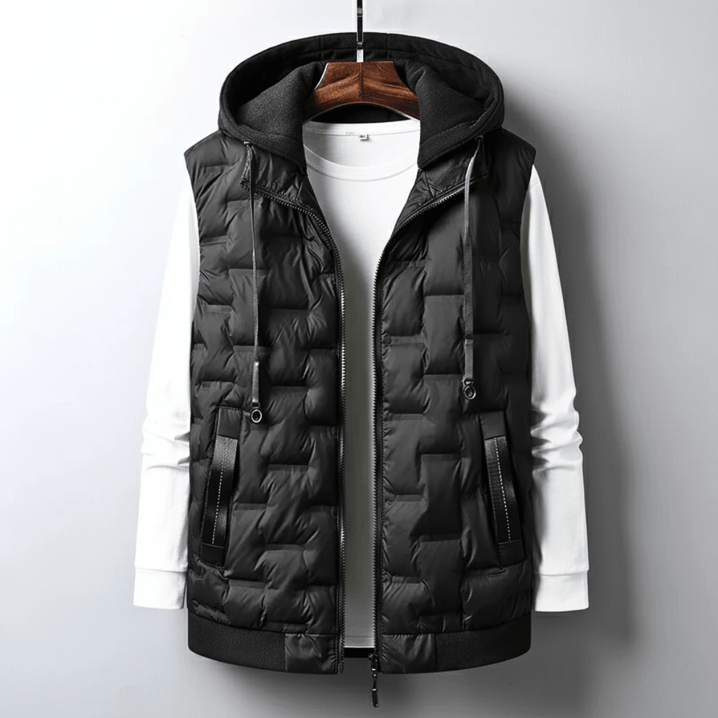 Ezra Hooded Vest – Santovi