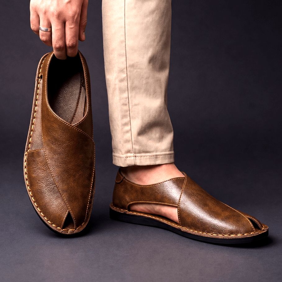 Fabio Leather Mules - Santovi