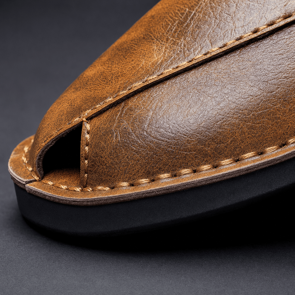 Fabio Leather Mules - Santovi