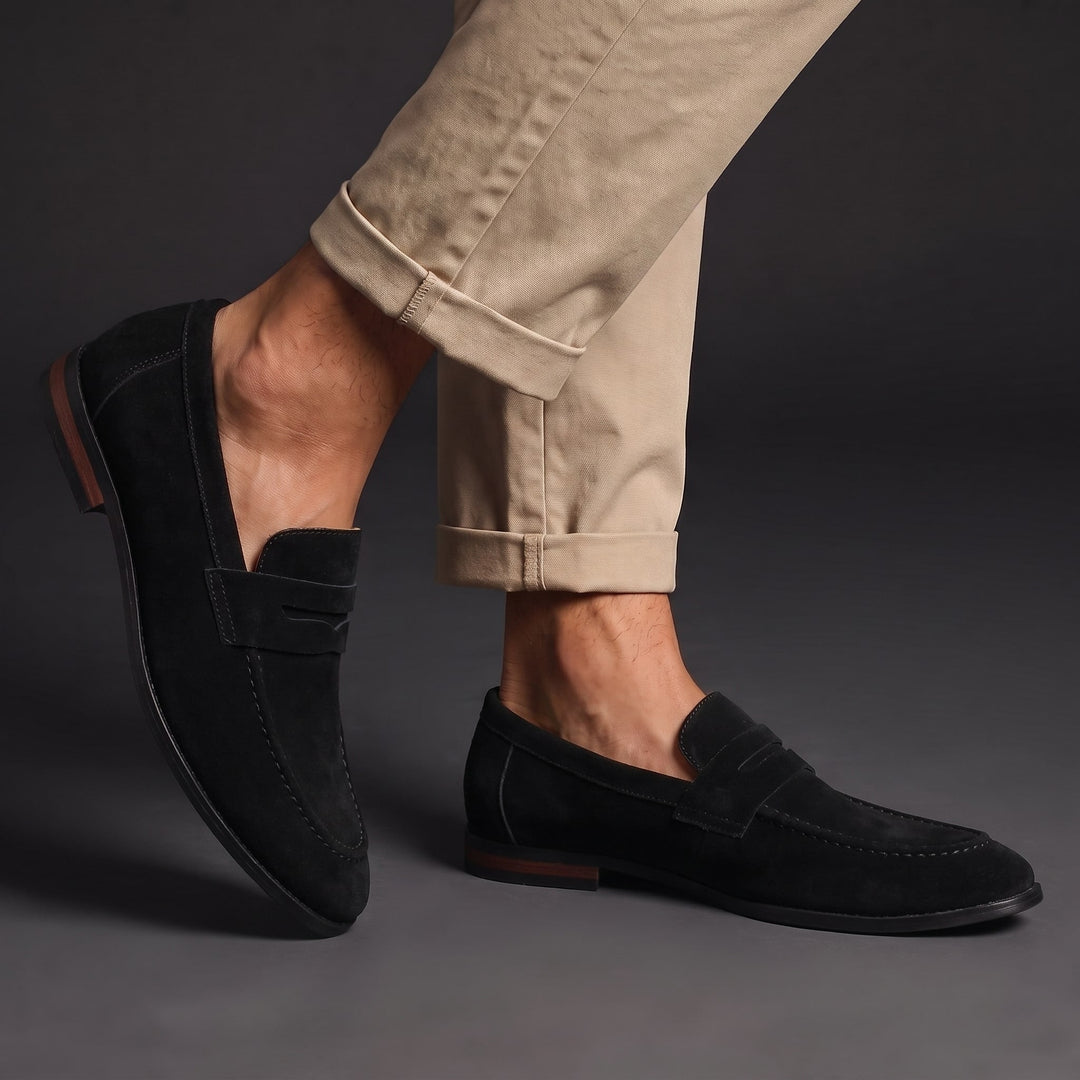 Cesare Suede Loafers