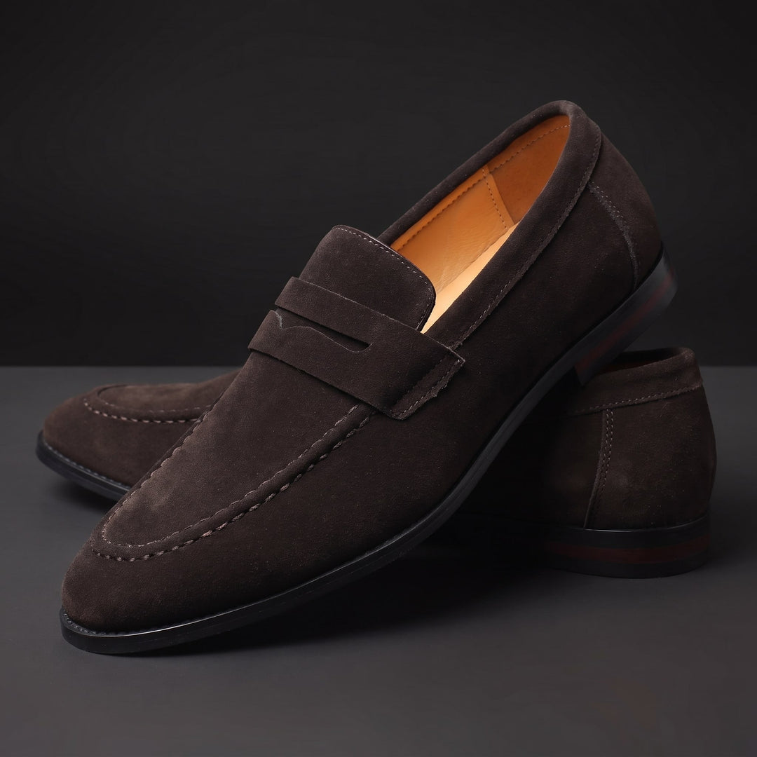 Cesare Suede Loafers