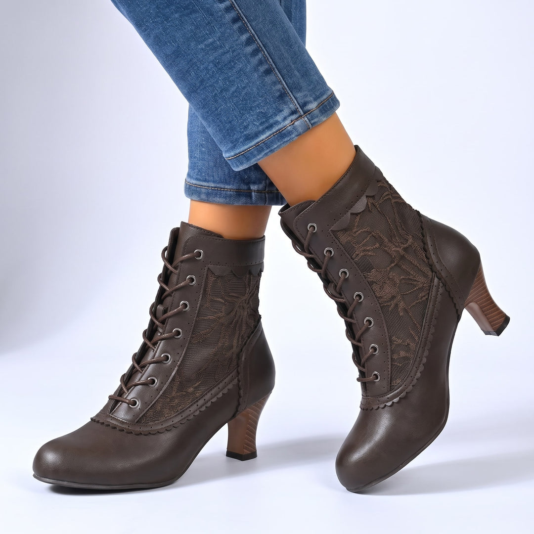 Evangeline Lace Boots
