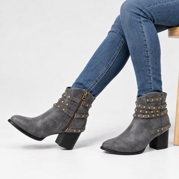 Carmen Rivet Boots