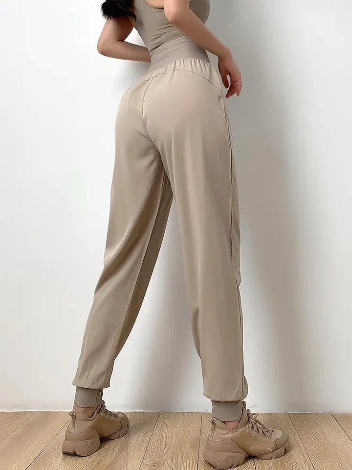 High Waist Joggers - Time &amp; West
