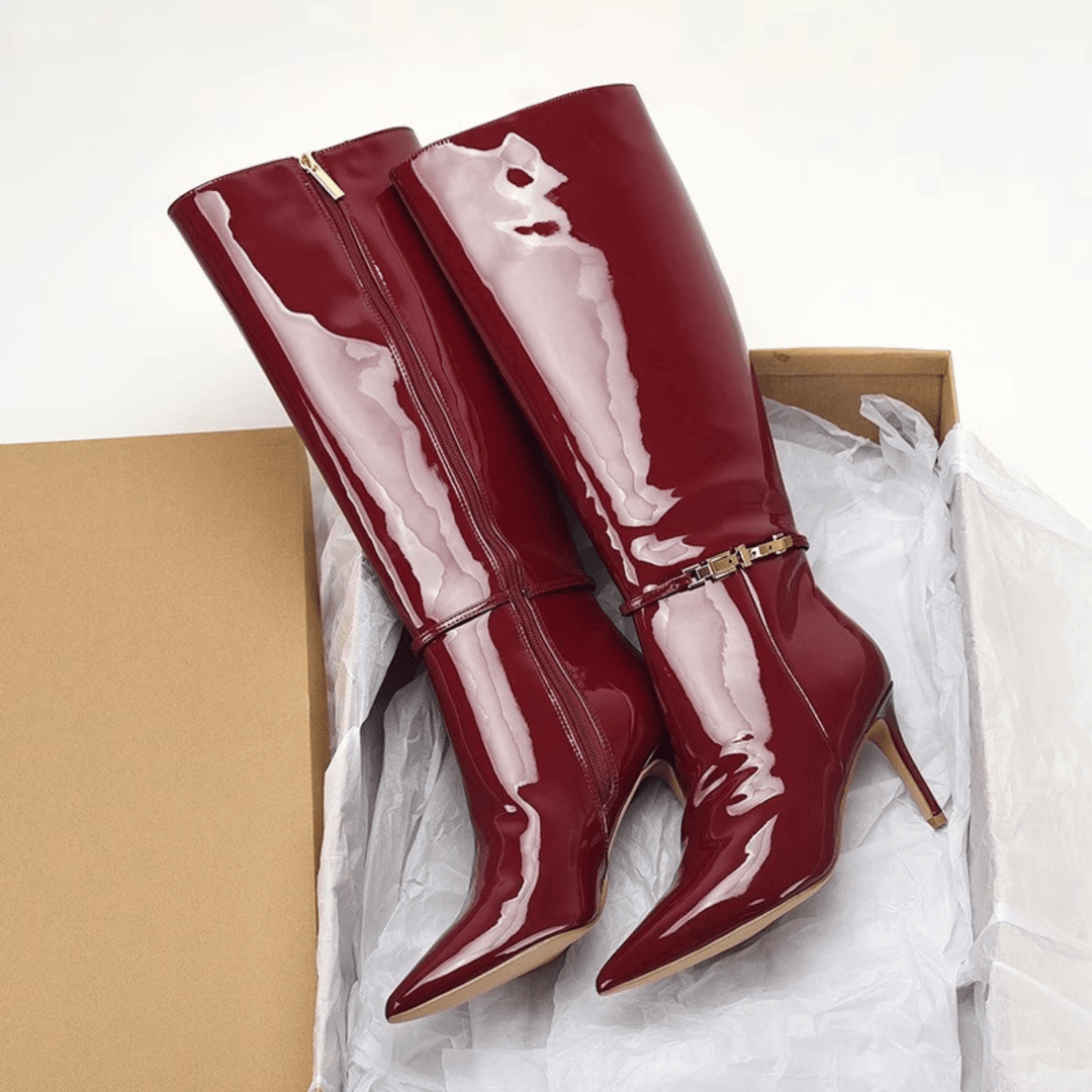 Isabella Buckle Boots - Santovi