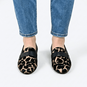 Isolde Haircalf Loafers - Santovi