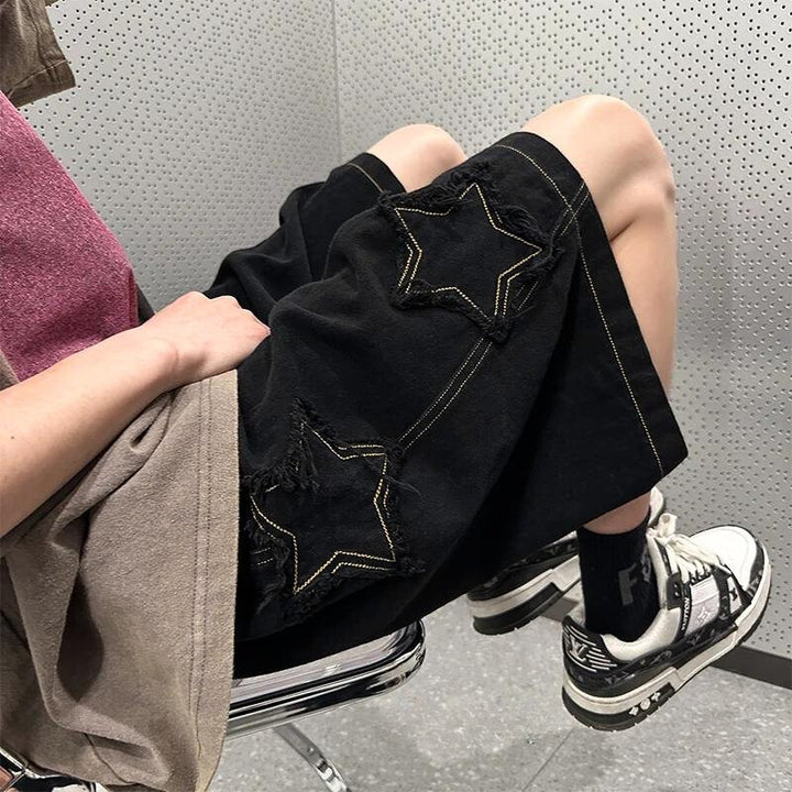 Jackson Vintage Patch Shorts - Aeon Avenue