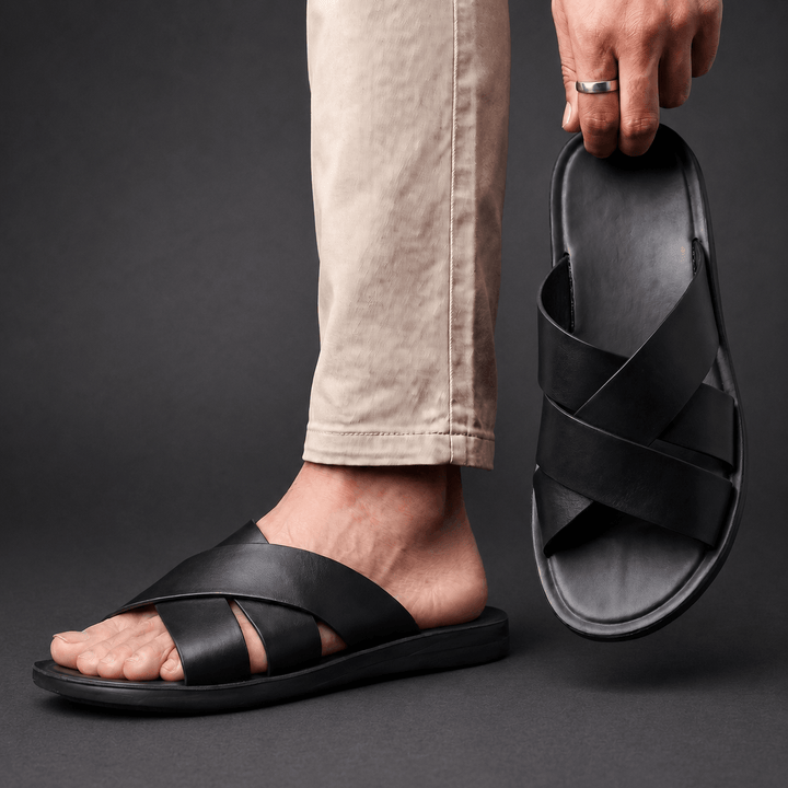 Soreno Leather Sandals