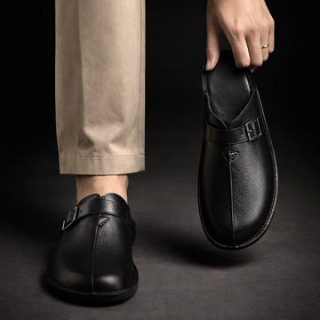 Lorenzo Leather Mules - Santovi