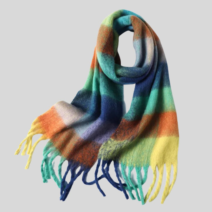 Mosaic Oversized Scarf - Time &amp; West
