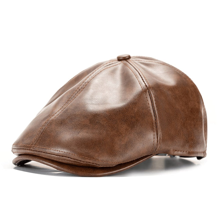 Grant Leather Cap