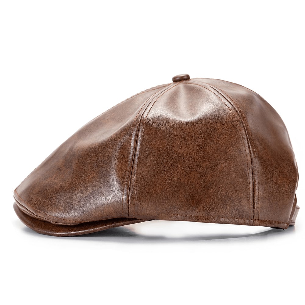 Grant Leather Cap