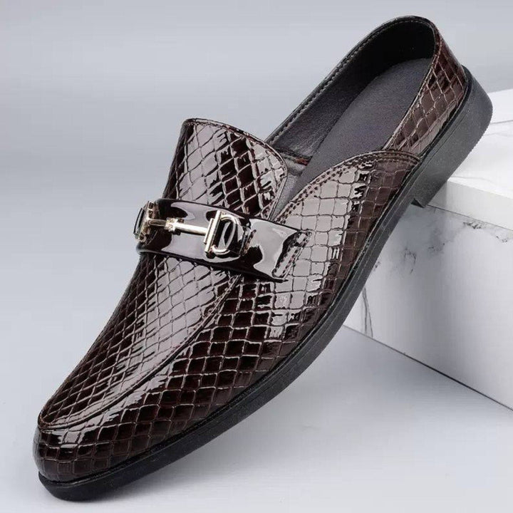 Bernardo Buckle Loafers