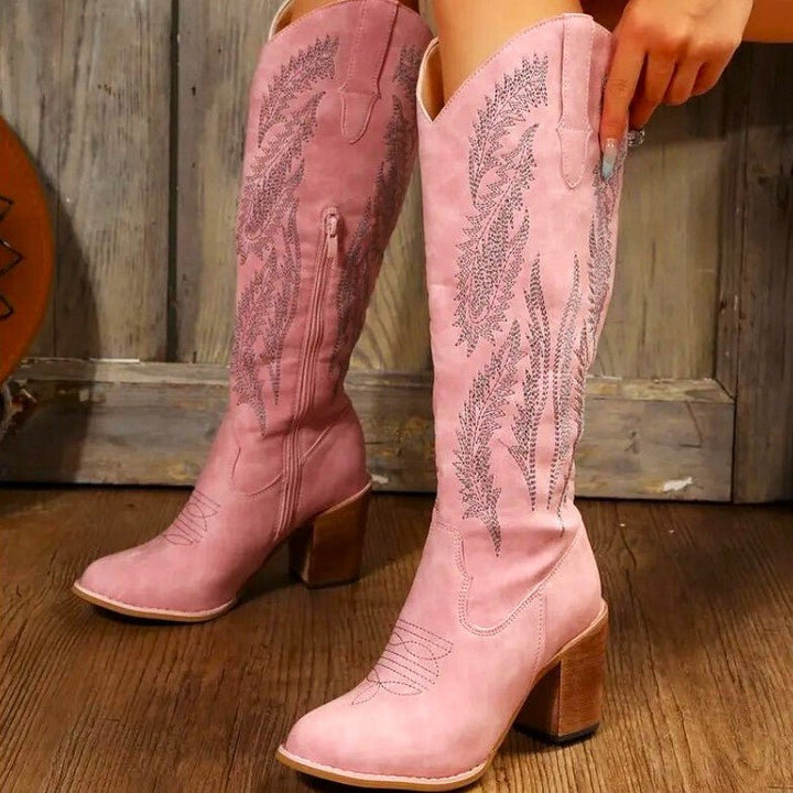 Pink Cowgirl Boots - Time &amp; West