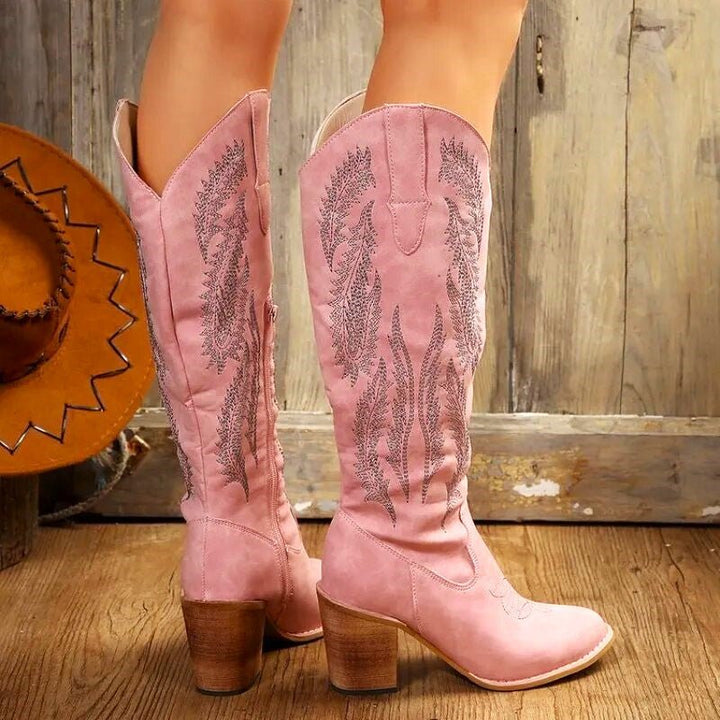 Pink Cowgirl Boots - Time &amp; West