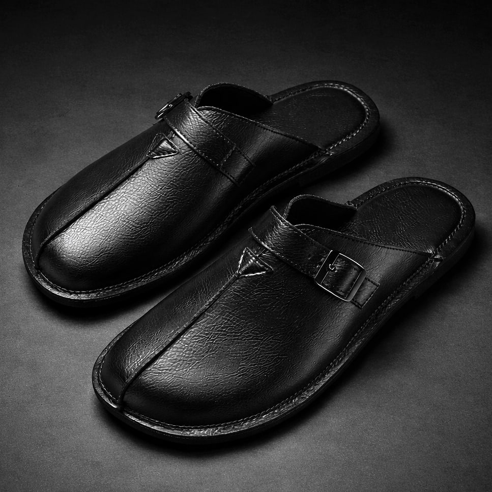 Lorenzo Leather Mules