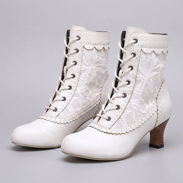Evangeline Lace Boots
